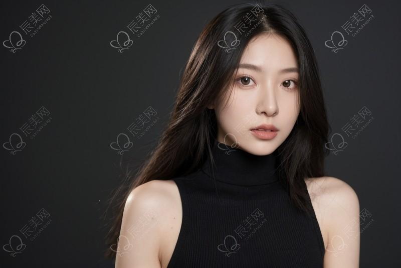精华液干涂锁骨，指腹揉至发热